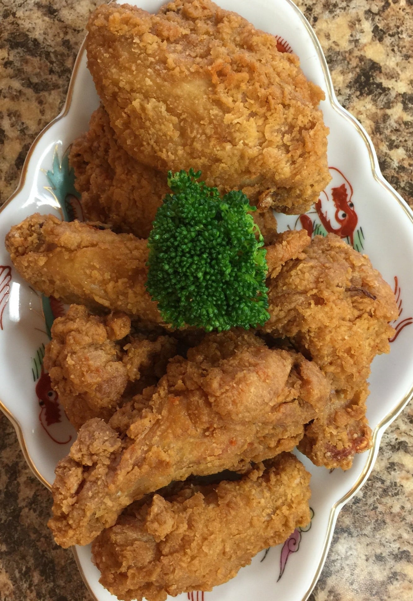 fried chicken wings