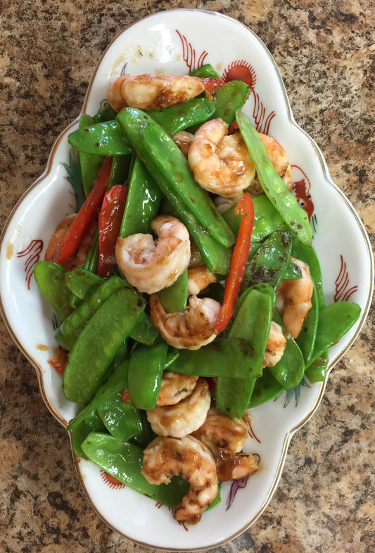 106. Shrimp with Snow Peas