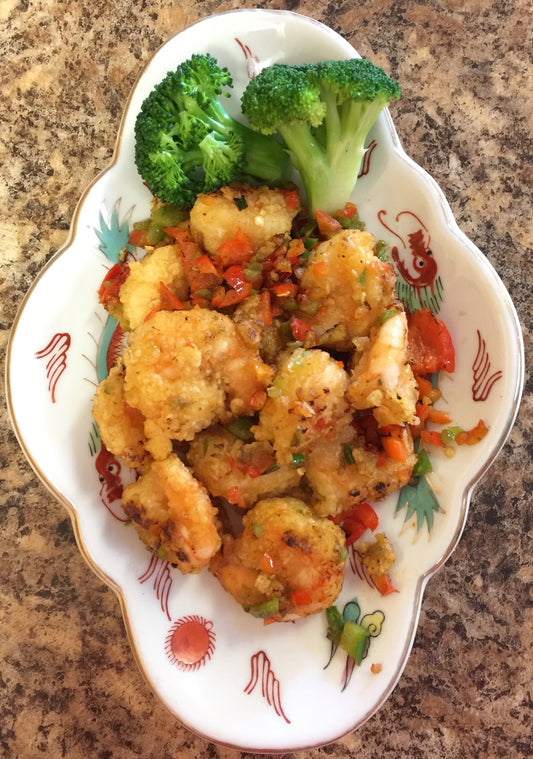 112. Shrimp with Salt & Pepper