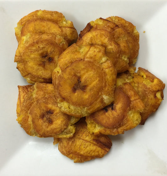 Fried Green Plantains Tostones