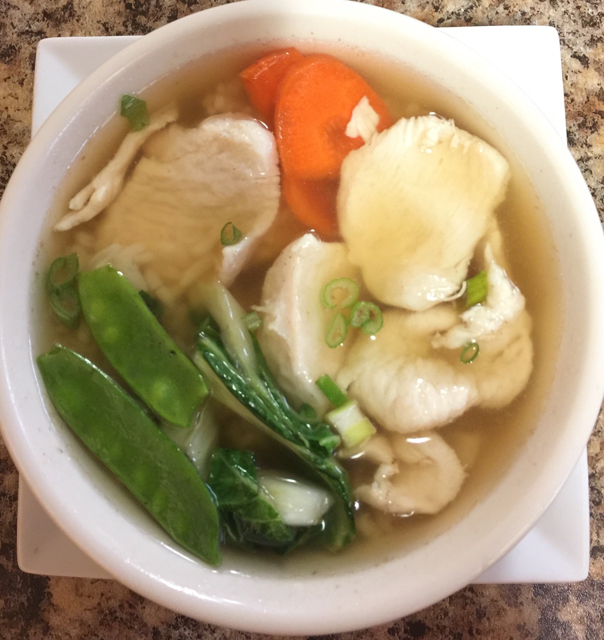 chicken rice soup