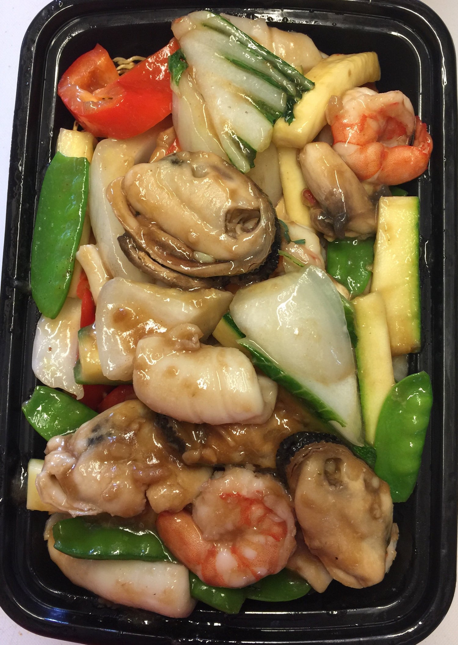 Seafood Chow Mein