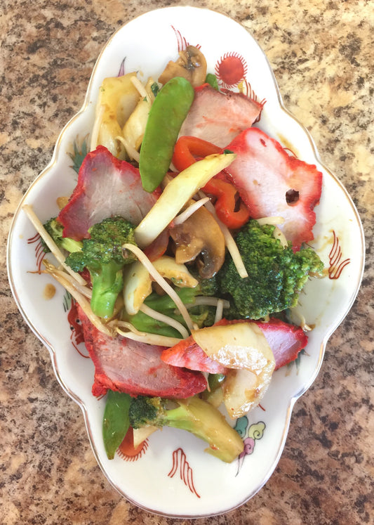 Roast Pork Chop Suey