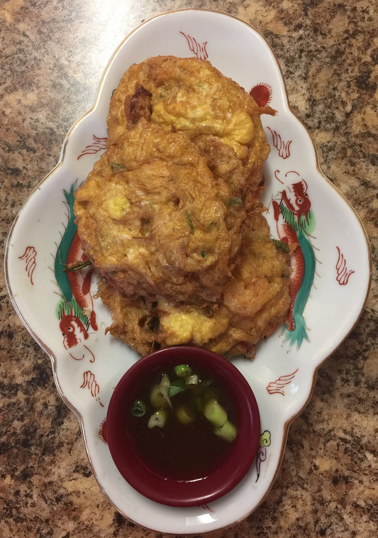 Roast Pork Egg Foo Young