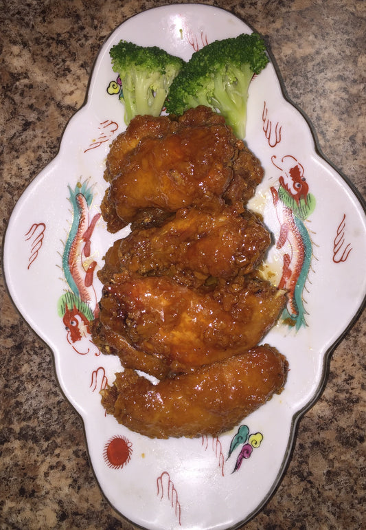 Honey Garlic Chicken Wings