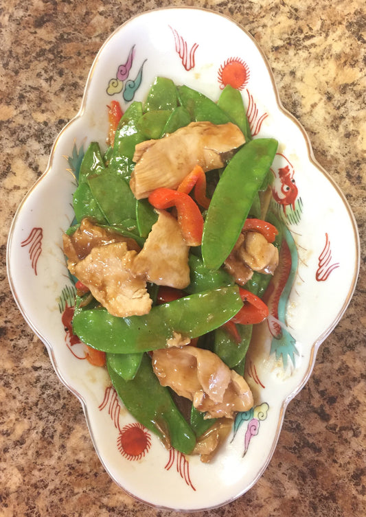 80. Chicken w/ Snow Peas