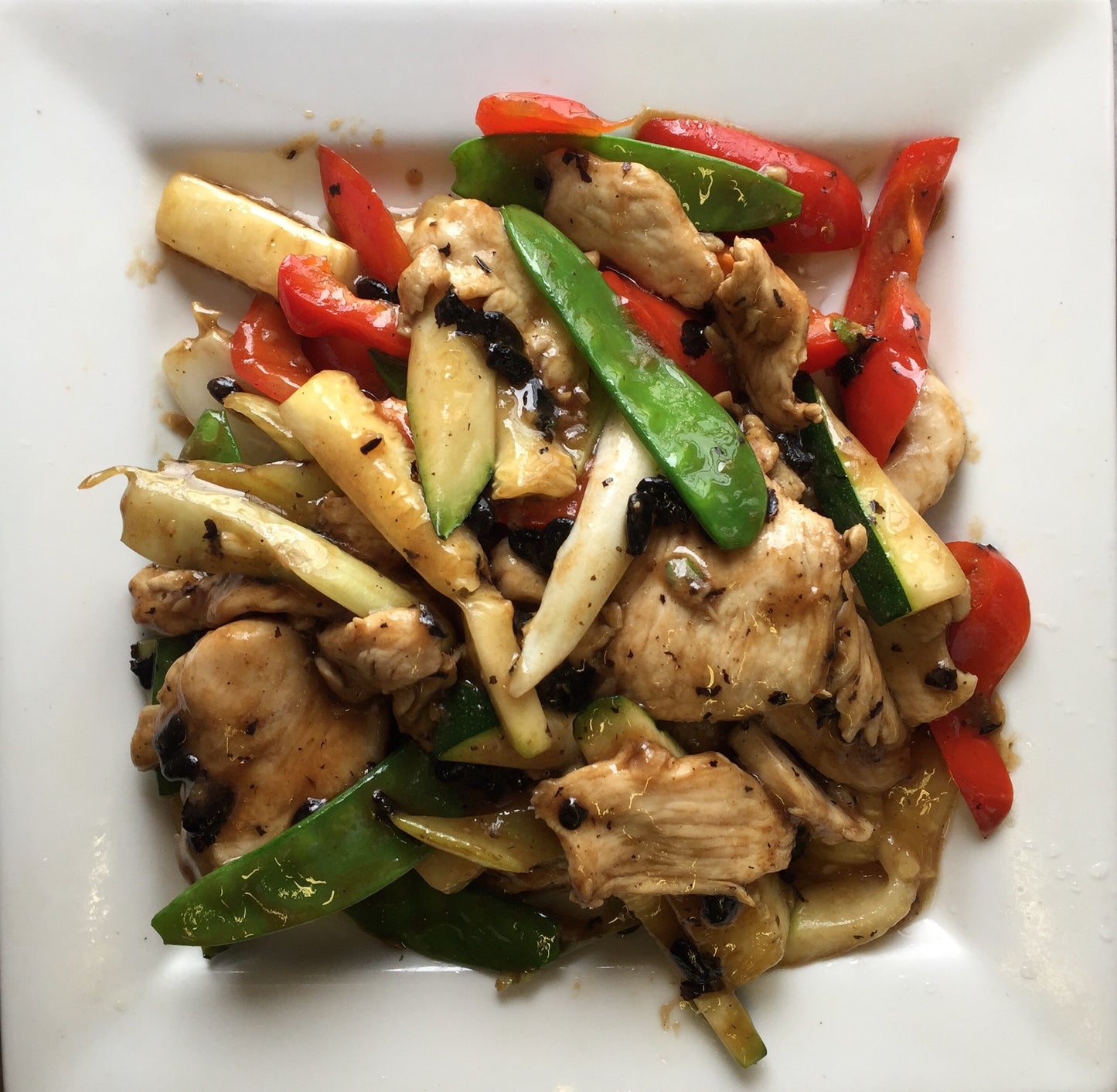 81. Chicken w/ Black Bean Sauce