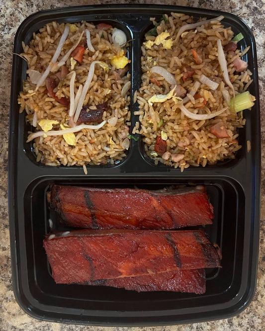 C8. BBQ Ribs or Boneless Ribs Dinner