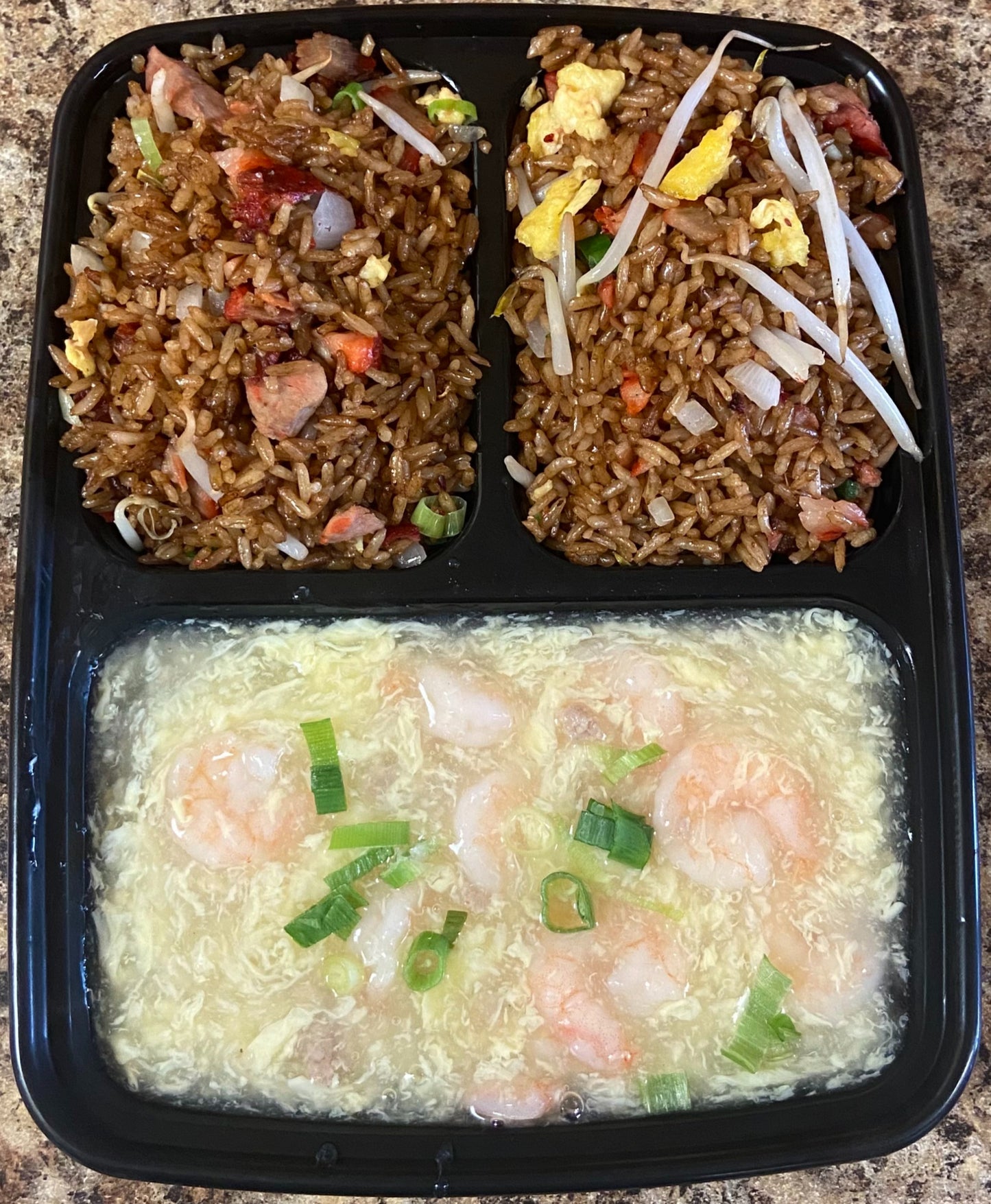 C9. Shrimp with Lobster Sauce Dinner